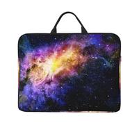 Galaxy In The Universe Print Laptop Case Sleeve Lightweight Waterproof Work Travel Commuting Notebook Cover Bag
