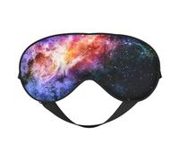 Galaxy in The Universe Print Outdoor Travel Stylish Eye Mask Adjustable Sleep Camping Meditation Relaxation