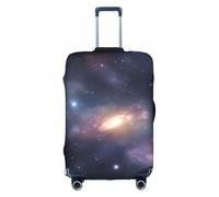 Galaxy in The Universe Print Protective Suitcase Cover Washable Travel Luggage Protector with Concealed Zipper