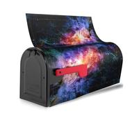 Galaxy in The Universe Print Reusable Waterproof Mailbox Cover Magnetic for Unique Easy toIdentify Mailboxes