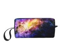 Galaxy in The Universe Print Simple Organizer Pouch, Lightweight Travel Bag, Foam Padded Cosmetic Case