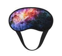 Galaxy in The Universe Print Soft Washable Eye Masks for Cover Nap Light Blocking for Night Shift Sleep Aid
