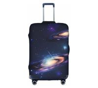 Galaxy in The Universe Print Travel Business Suitcase Cover Luggage Protector for Universal Waterproof Sleeve