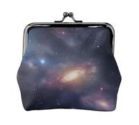 Galaxy in The Universe Print Versatile Coin Purse Exquisite Mini Wallet Cute Change Pouch for Any Occasion