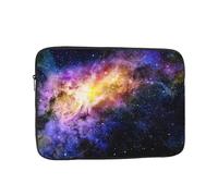 Galaxy in The Universe Printed Laptop Sleeve for Men Women 13 inch Shockproof Laptop Case Bag for Travel Office School