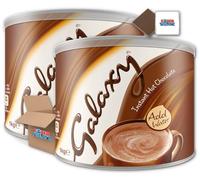 Galaxy Instant Hot Chocolate 2x1kg | Galaxy Smooth & Creamy Approximately 40 Servings Per Pack Boxed Treatz
