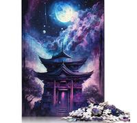 Galaxy Japan Temple 1000 Jigsaw Puzzles for Adults/Adult Jigsaw/Intellectual Game Puzzle Family Games Jigsaw Puzzles 1000pcs (75x50cm)