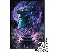 Galaxy Japan Temple 1000 Pieces Puzzles for Adults & Teenager Teenager Man Woman Gift 1000pcs (38x26cm)