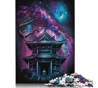Galaxy Japan Temple 500 Piece Jigsaw Puzzle for Adults Family Game Teens Jigsaw Puzzle 500pcs (52x38cm)