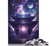 Galaxy Japan Temple Jigsaws Puzzle 500 Pieces Adult Jigsaw Puzzle Educational Games Toys Diy Wooden Creative Puzzle Gifts 500pcs (52x38cm)