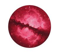 Galaxy Lagoon Nebula Universe Deep Space Celestial Metal Tin Sign Plaque Wall Decor for Cafe, Man Cave, Club Bar, Office, Home Garden Round Metal Poster 8x8Inch