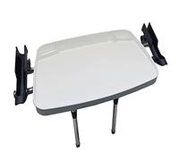 Galaxy Leisure & Lifestyle Large Boat Fishing Bait Table with Pole Mount/Cutting Board Adjustable Mount