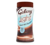 Galaxy Light Instant Hot Chocolate 210g x 1 - Low Calorie, No Added Sugar Vegetarian Drink - Suitable for Slimming Plans with Welari Thank You Card | (1 Pack)