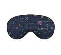 Galaxy Math Equation Geometry Sleep Mask Breathable Eye Masks