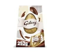 Galaxy Milk Chocolate Bar Indulgence Extra Large Easter Egg, Chocolate Gifts, 252g