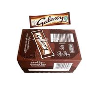 Galaxy Milk Chocolate Bar - Pack of 24 x 42G