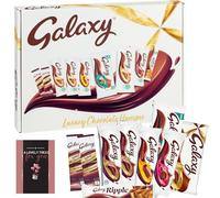 Galaxy Milk Chocolate Gift Set Selection Box Hamper Assorted 619 & Cards Chocolate Gift Box - Easter, Valentine, Birthday, Mothers day, Fathers Day