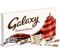 Galaxy Milk Chocolate Large Selection Box 234g | Assorted Milk Chocolate Gift Box | Smooth Milk, Caramel, Ripple & Minstrels | Premium Chocolate Gift Box for Family Sharing & Christmas Celebrations
