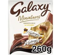 Galaxy Miniatures Smooth Milk and Caramel Chocolate, 260g