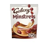 Galaxy Minstrel Milk Chocolate Button Pouch Bag 125g (Pack of 15) 122070