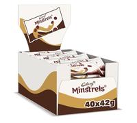 Mars Galaxy Minstrels Milk Chocolate Buttons Bag 42g (Pack of 40)