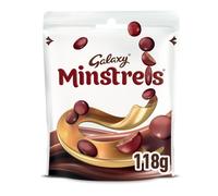 Galaxy Minstrels Milk Chocolate Sharing Bag, 118g