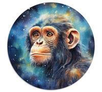 Galaxy Monkey Puzzle 1000 Pieces Jigsaw Jigsaw Puzzles for Adults Perfect for Christmas, Halloween, Easter, New Year (67.5x67.5cm)