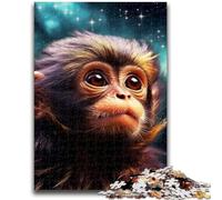 Galaxy Monkey Puzzles for Adults Teens 1000pc Puzzle,Decompressing Intellectual Educational Toy Birthday Present,Gifts,Wall Art (50x75cm)