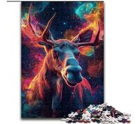 Galaxy Moose 1000 Piece Jigsaw Puzzles for Adults & Teens, Perfect for Game Nights, Colorful Toy for Home Gift (50x75cm)