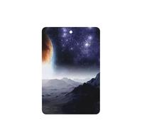 Galaxy Nature Milky Way Atmosphere Planet Printing Fashion Car Air Freshener Cards 10 Pcs Car Scented Hanging Sheets