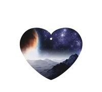 Galaxy Nature Milky Way Atmosphere Planet Printing Fashion Car Air Freshener Cards 10 Pcs Car Scented Hanging Sheets