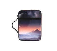 Galaxy Nature Planet Bible Cover Case Waterproof Bible Bag with Handle Organizer Storage Book Cover for Bible Study