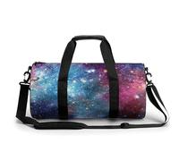 Galaxy Nebula Sport Duffel Bag Gym Bag Weekend Overnight Bag for Travel Camping Hiking Beach 45x23x23cm
