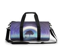 Galaxy Nebula Sport Duffel Bag Gym Bag Weekend Overnight Bag for Travel Camping Hiking Beach 45x23x23cm