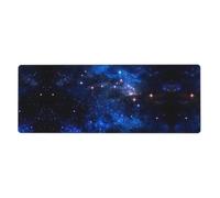 Galaxy Night Computer Desk Pad, Non-Slip Surface Mat for Enhanced Gaming Performance and Office Productivity