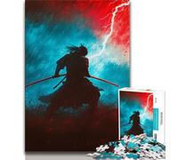 Galaxy Ninja Warrior 1000 Piece Jigsaw Puzzle for Adults Teens,Challenging Game Gifts for Is Ideal As A Gift for The Whole Family (38x26cm)