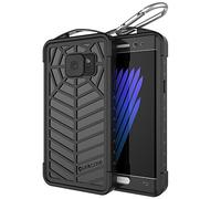 Galaxy Note 7 Waterproof Case, Punkcase WEBSTER Heavy Duty Armor Cover [Slim Fit] [IP68-Certified] [Shockproof][Snowproof] W/Attached Screen Protector for Samsung Note 7 [BLACK]