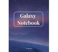 Galaxy Notebook: Aesthetic Galaxy Notebook for School, College & Students | 120 Lined Pages, Large Size 8.5 x 11 Inches | Cute Cosmic Composition Journal for Astronomers and Space Lovers