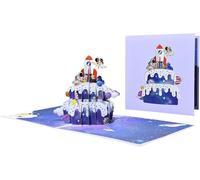 Galaxy Outer Space Design 3D Pop Up Greeting Card