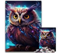 Galaxy Owl JigsawPuzzle 1000 Pieces for Adults Puzzles for Adults Interactive Family Game, Brain Challenge, Educational Toy 50x75CM/19.68x29.52inch