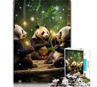 Galaxy Panda 1000 Piece Jigsaw Puzzles,Challenging Game And Family Play for Is Ideal As A Gift for The Whole Family 50x75cm