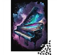 Galaxy Piano Puzzle Friendly Materials 100 Percent Recycled Cardboard Jigsaw Puzzle for Adult Children 1000pcs (38x26cm)