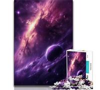 Galaxy Planet 1000 Piece Jigsaw Puzzles for Adults & Teens,Help The Brain Exercise Addictive Toys to Cultivate Patience Suitable for Couples (38x26cm)