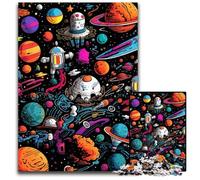 Galaxy Planet 1000Pc Adults Jigsaw Puzzle cardboard Jigsaw Brain-Challenging DIY Decorative Game, Family Interactive Toy 26X38CM/10.23x14.96inch