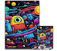 Galaxy Planet 1000Pc Adults Jigsaw Puzzle Wooden Jigsaw Perfect Home Or Office Decor, Ideal 50x75CM/19.68x29.52inch