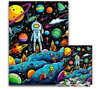 Galaxy Planet JigsawPuzzle 1000 Pieces for Adults Challenging Puzzles Brain Teaser, Adult Game, Family Interactive Activity 26X38CM/10.23x14.96inch