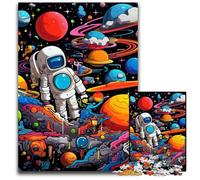 Galaxy Planet JigsawPuzzle 1000 Pieces for Adults Challenging Puzzles Brain Teaser, Adult Game, Family Interactive Activity 50x75CM/19.68x29.52inch