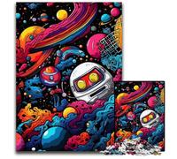 Galaxy Planet JigsawPuzzle 1000 Pieces for Adults Challenging Puzzles Brain Teaser, Adult Game, Family Interactive Activity 26X38CM/10.23x14.96inch