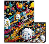 Galaxy Planet JigsawPuzzle 1000 Pieces for Adults Puzzles for Adults DIY Home Decor Gift, Brain Teaser Game 26X38CM/10.23x14.96inch