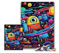 Galaxy Planet Jigsaws 1000 Pieces for Adults cardboard Jigsaw Puzzles for Adults Ideal for Family Fun, Relaxation Size 26x38cm